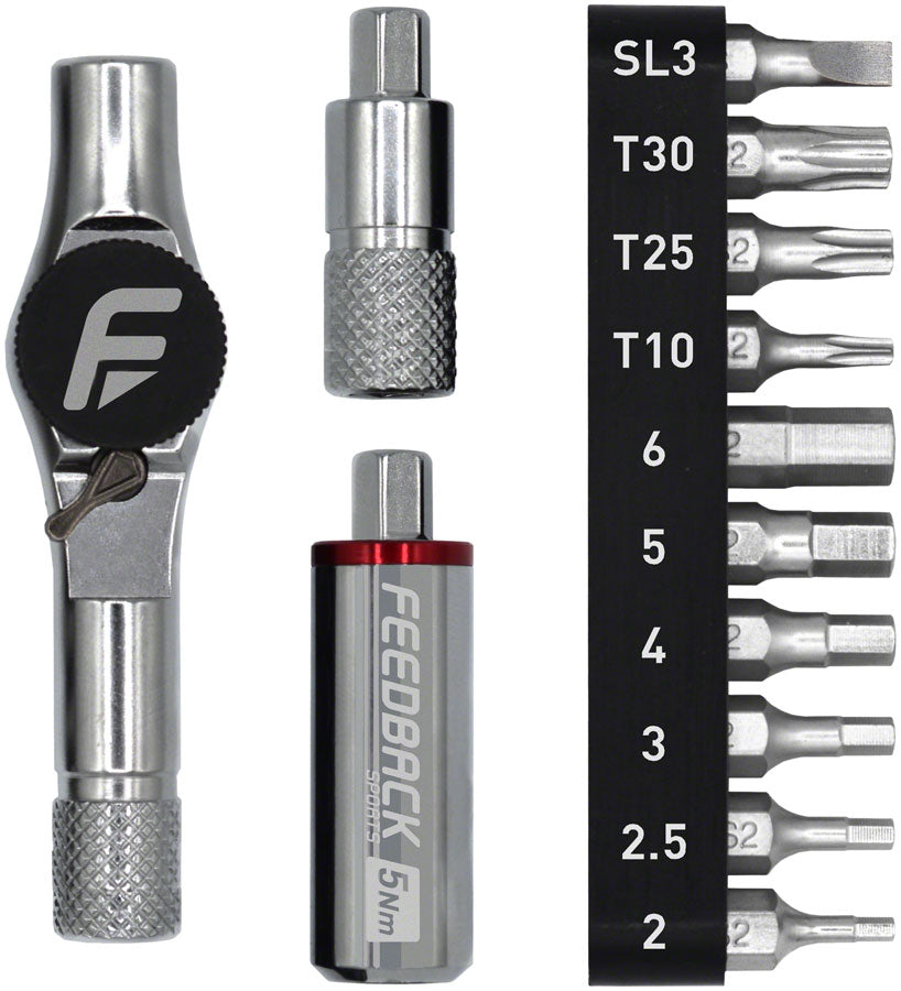 Feedback Sports Reflex Fixed Torque Ratchet Kit - Mini Ratchet, 5nm Torque