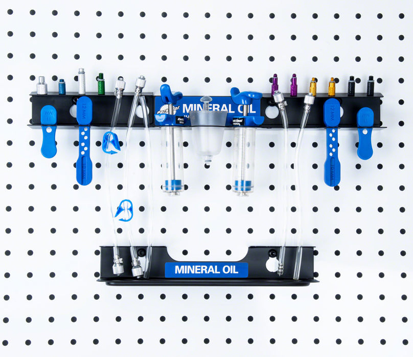 Park Tool Wall Mounted Bleed Kit Organizer, JH-4