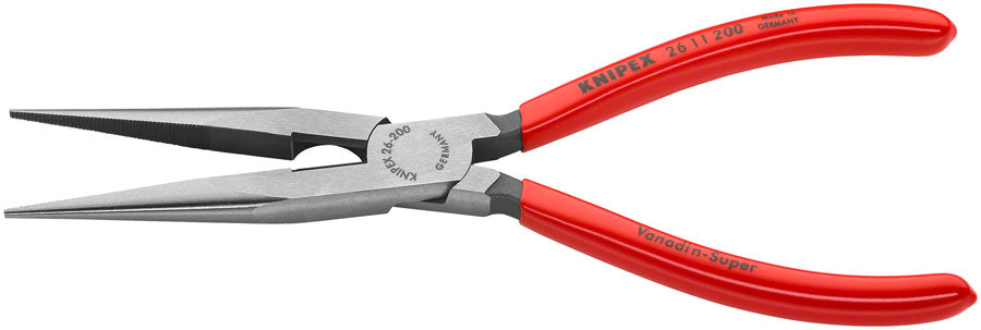 Knipex Long Nose Pliers with Cutter - 8"