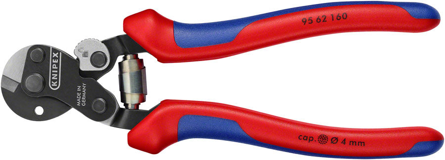 Knipex Wire Rope Shears - Burnished Forged Steel, 6 1/4"