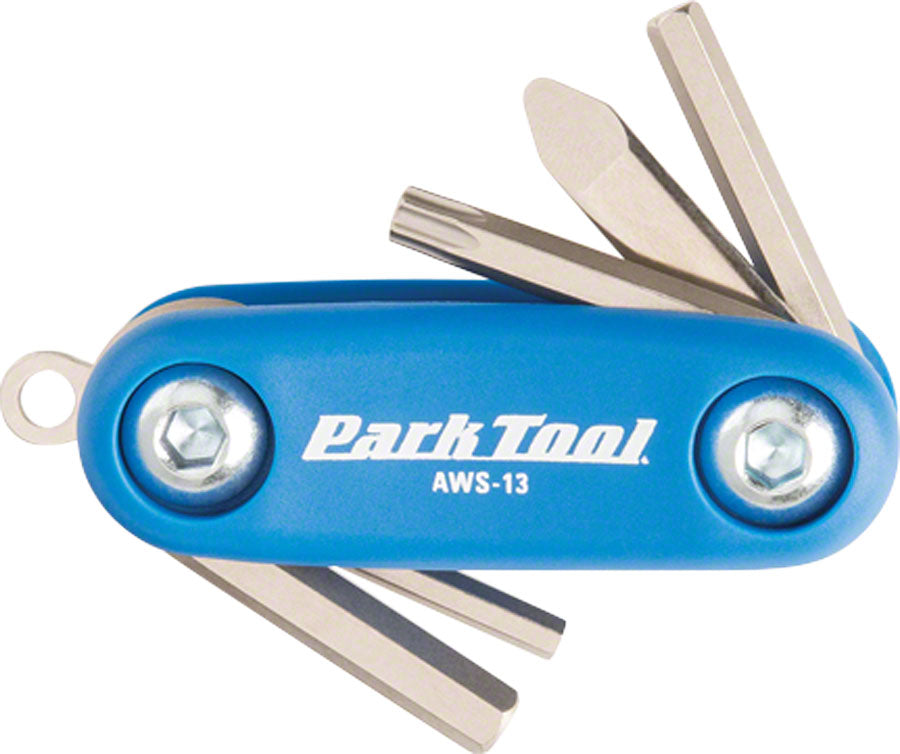 Park Tool AWS-13 Micro Folding Hex Screwdriver Set