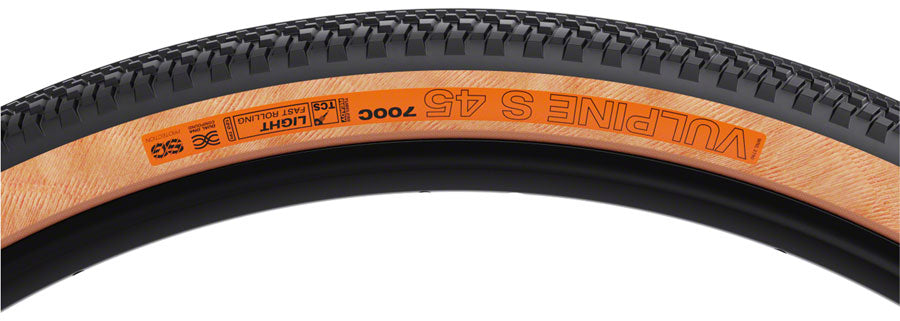 WTB Vulpine S TCS Light Fast Roll SG Tire, 700x45 tanwall
