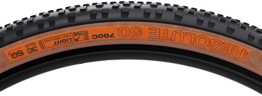 WTB Resolute TCS Light Fast Roll SG2 Tire, 700x50 tanwall