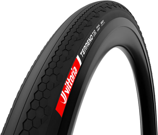Vittoria Terreno T10 Hardpack Tire - 700 x 40, Clincher, Folding, Black, Gravel Sport