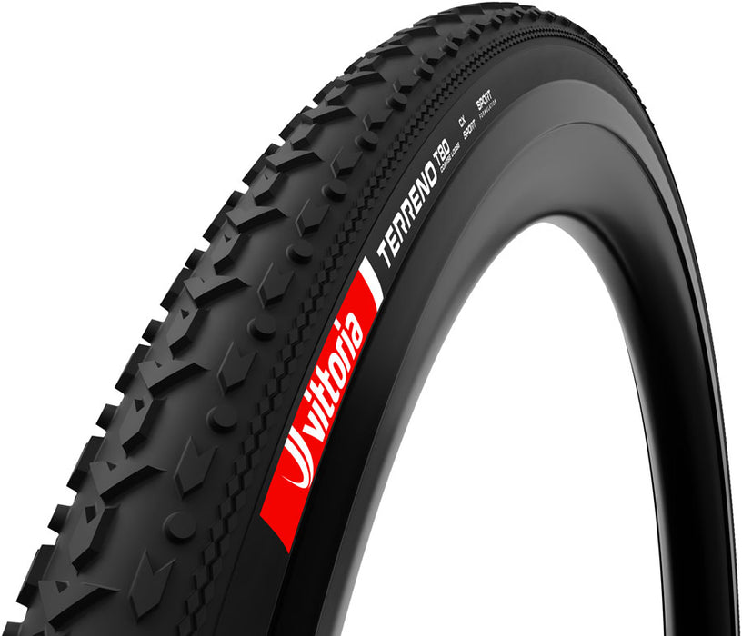 Vittoria Terreno T80 Course Loose Tire - 700 x 33, Clincher, Wire, Black, Cyclocross Sport