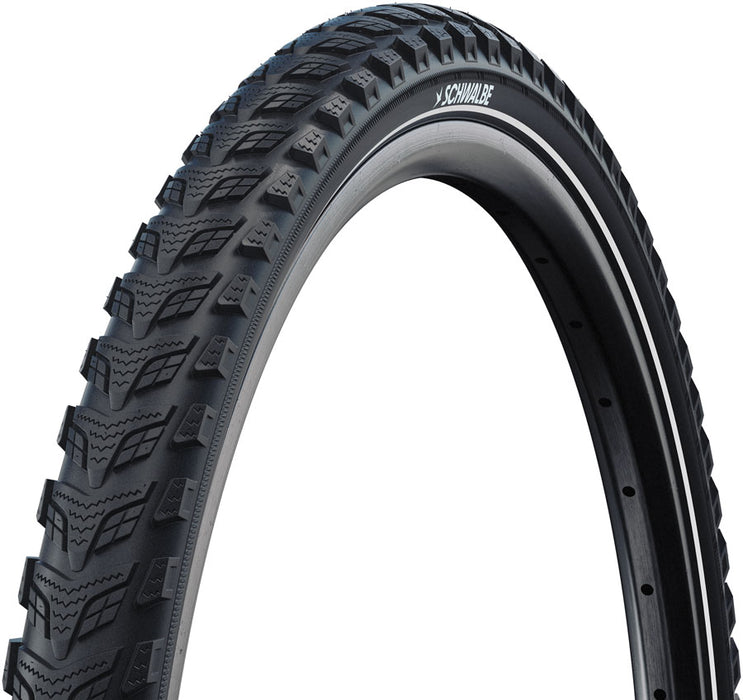 Schwalbe Marathon 365 Tire - 26 x 2.15, Clincher, Wire, Black/Reflex, Performance, GreenGuard, Addix 365, E-50