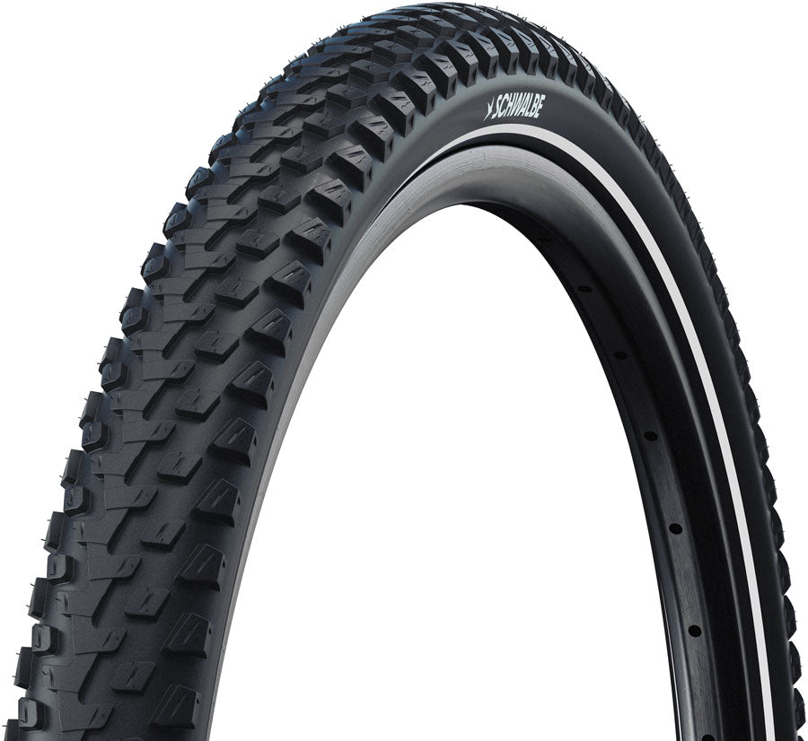 Schwalbe Marathon Plus MTB Tire - 26 x 2.25, Clincher, Wire, Black/Reflex, Performance, SmartGuard, Addix, E-50