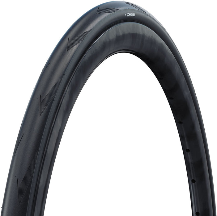 Schwalbe Pro One Aero Tire - 700 x 28, Tubeless, Folding, Black, Evolution, RaceGuard, Addix Race, Front