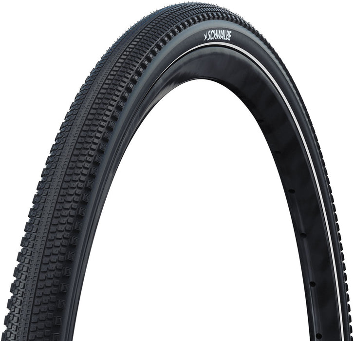 Schwalbe G-One Comp Plus Tire - 700 x 40, Clincher, Wire, Black/Reflex, Active, PunctureGuard, Green, E-25