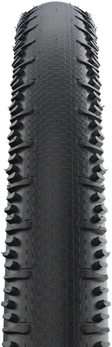 Schwalbe G-One RS Tire - 700 x 40, Tubeless, Folding, Black, Performance, RaceGuard, Addix Green, E-25