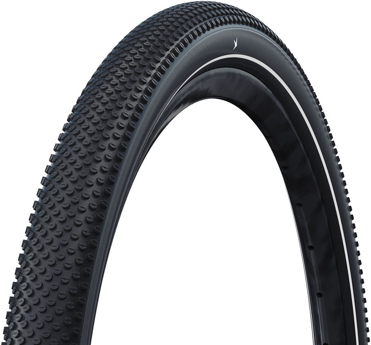 Schwalbe G-One Allround Tire - 700 x 40, Tubeless, Folding, Black/Reflex, Performance, RaceGuard, Addix Green, E-25