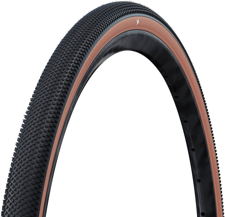 Schwalbe G-One Allround Tire - 700 x 45, Tubeless, Folding, Black/Bronze, Performance, RaceGuard, Addix, E-25
