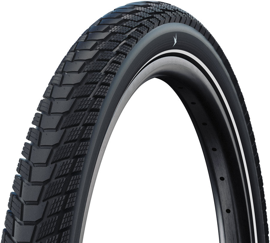 Schwalbe Motion Pick-Up Tire - 24 x 2.60, Clincher, Wire, Black/Reflex, Standard, Super Defense, Addix, E-50