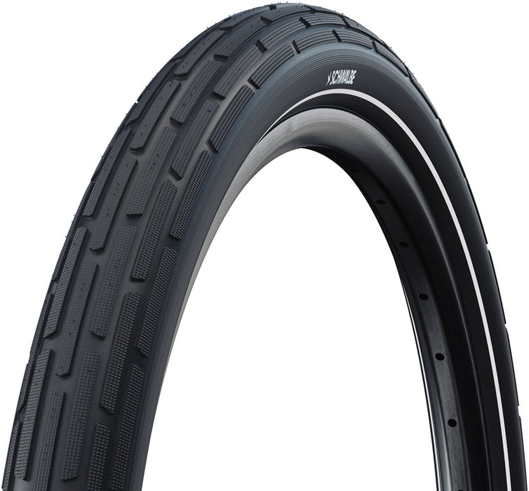 Schwalbe Motion Fat Frank Tire - 700 x 50, Clincher, Wire, Black/Reflex, Standard, K-Guard, Green, E-25