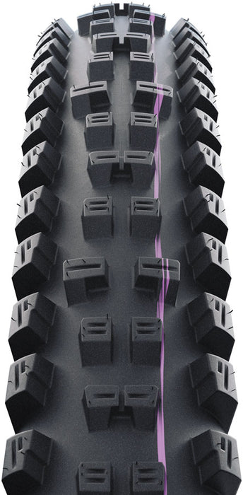 Schwalbe Tacky Chan Tire - 29 x 2.50, Tubeless, Folding, Black, Pro, Trail, Ultra Soft, Radial, E-50