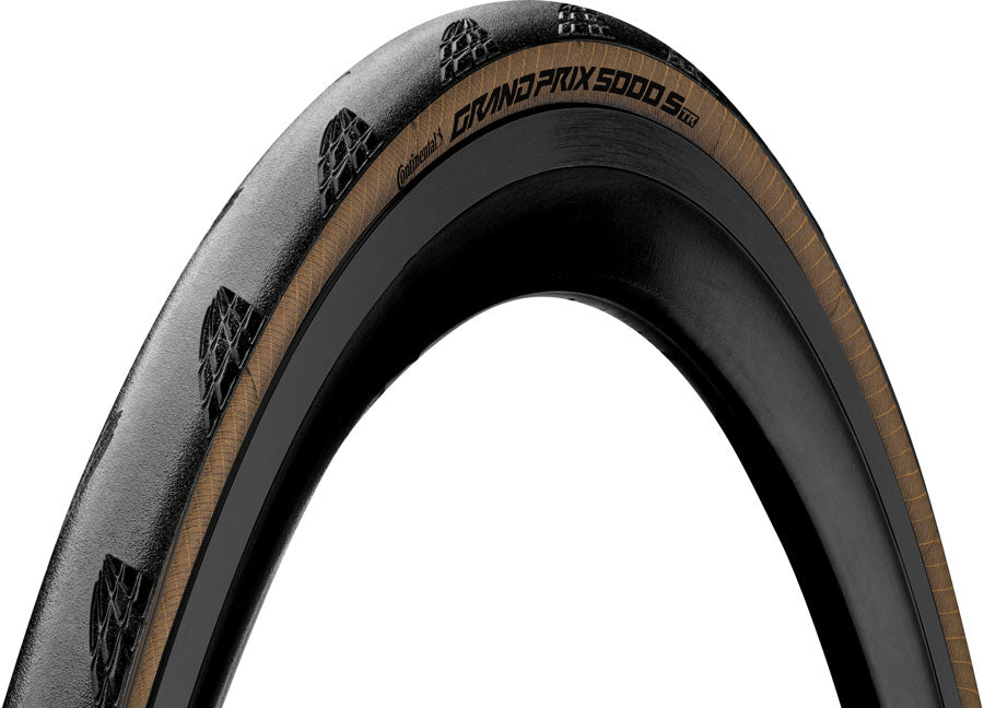 Continental Tour de France Tire Set - Aero 111 700 x 29 Front / Grand Prix 5000 S TR 700 x 30 Rear, Tubeless, Folding, Black/Transparent