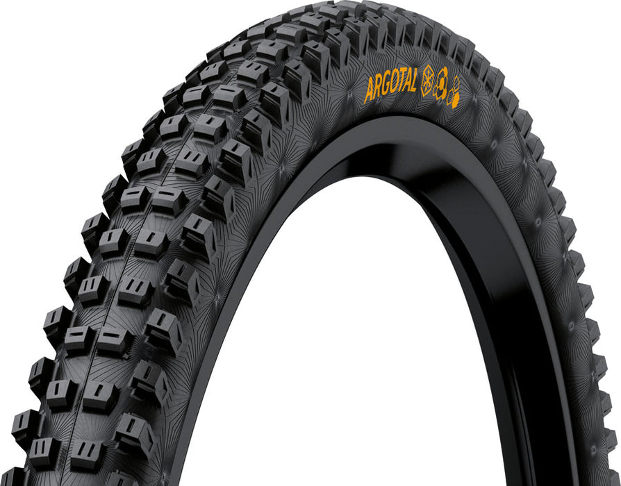 Continental Argotal Tire - 29 x 2.40, Tubeless, Folding, Black, Soft, Trail Casing, E25