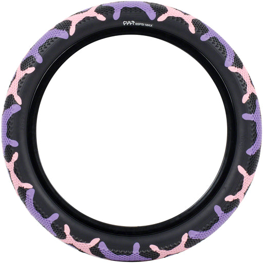 Cult x Vans Tire - 20 x 2.4, Clincher, Wire, Purple Camo/Black