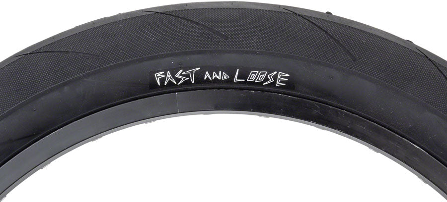 Cult Fast and Loose Tire - 20 x 2.4, Clincher, Wire, Black