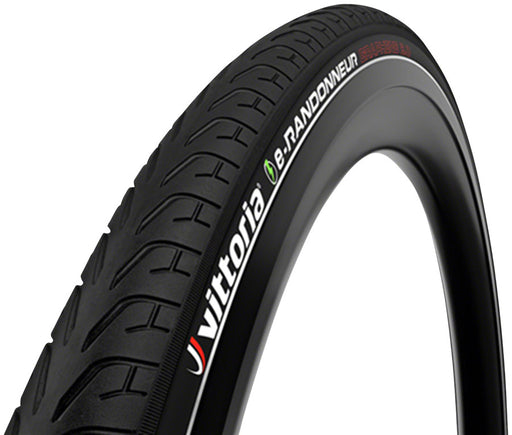 Vittoria e-Randonneur Tire - 700 x 40, Clincher, Wire, Black/Reflective, G2.0