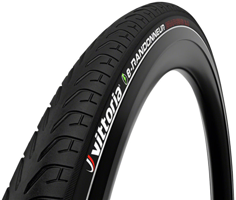 Vittoria e-Randonneur Tire - 700 x 40, Clincher, Wire, Black/Reflective, G2.0