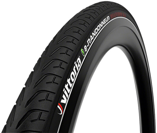 Vittoria e-Randonneur Tire - 700 x 48, Clincher, Wire, Black/Reflective, G2.0