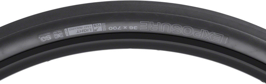 WTB Exposure Tire - 700 x 32, TCS Tubeless, Folding, Black, Light/Fast Rolling, Dual DNA, SG