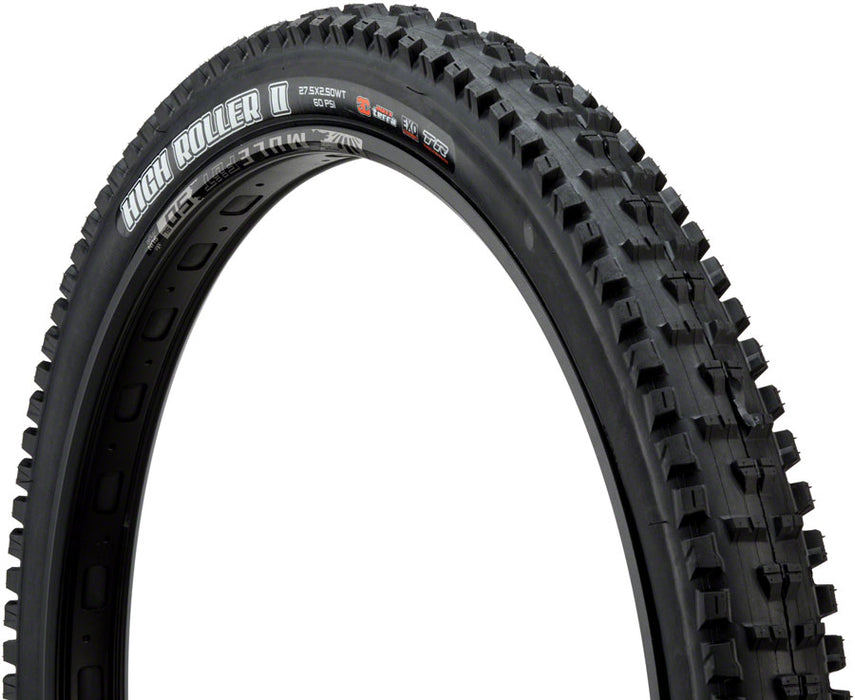 Maxxis High Roller II Tire: 27.5 x 2.50 Folding 60tpi 3C MaxxTerra EXO Tubeless