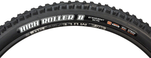 Maxxis High Roller II Tire: 27.5 x 2.50 Folding 60tpi 3C MaxxTerra EXO Tubeless