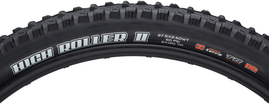 Maxxis Highroller 2 Tire, 27.5 x 2.6" 3C/EXO/TR/WT