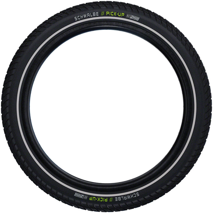 Schwalbe Pick-Up Tire - 20 x 2.15, Clincher, Wire, Black/Reflective, Performance Line, Super Defense, Addix E, Twin Skin, E-50
