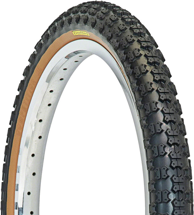 Tioga Comp III Tire - 20 x 1.75, Clincher, Wire, Black/Tan, 60tpi