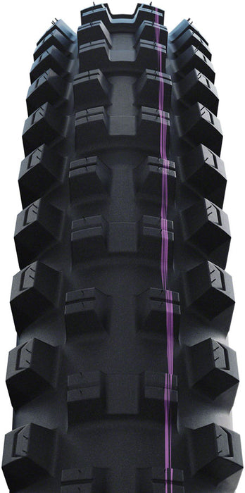 Schwalbe Shredda Front Tire - 29 x 2.50, Tubeless, Folding, Black, Evolution Line, Gravity Pro, Addix Soft, Radial, E-50