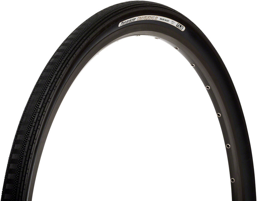 Panaracer GravelKing SS Plus Tire - 700 x 38, Tubeless, Folding, Black, ProTite Protection