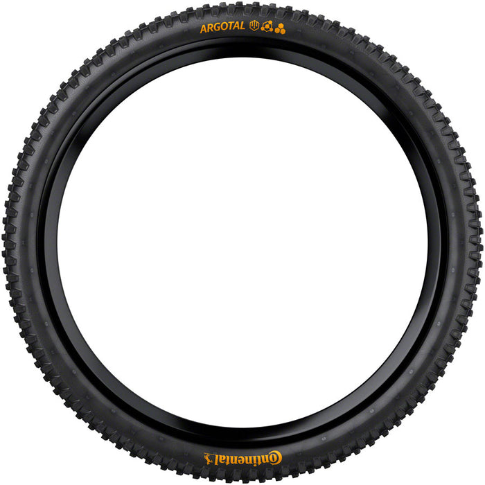 Continental Argotal Tire - 27.5 x 2.40, Tubeless, Folding, Black, Soft, Trail Casing, E25