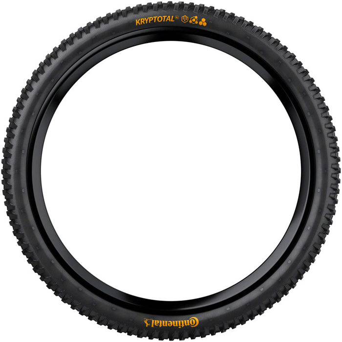 Continental Kryptotal Rear Tire - 29 x 2.40, Tubeless, Folding, Black, Soft, Trail Casing, E25