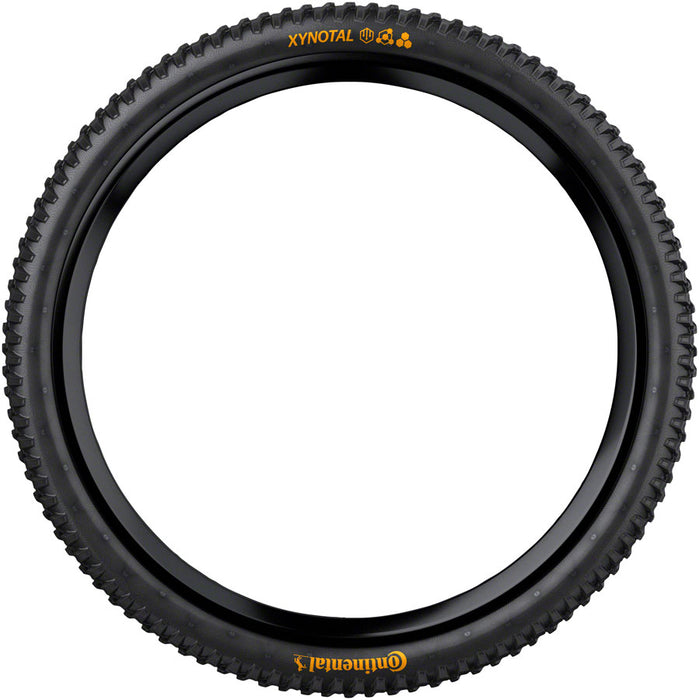Continental Xynotal Tire - 27.5 x 2.40, Tubeless, Folding, Black, SuperSoft, Enduro Casing, E25