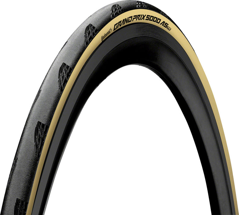 Continental Grand Prix 5000 All Season TR Tire - 700 x 35, Tubeless, Folding, Black/Cream, BlackChili, Vectran Breaker, LazerGrip