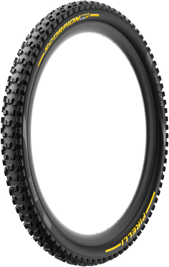 Pirelli Scorpion Race Enduro M Tire - 29 x 2.5, Tubeless, Folding, Yellow Label Team Edition, DualWALL, SmartEVO DH