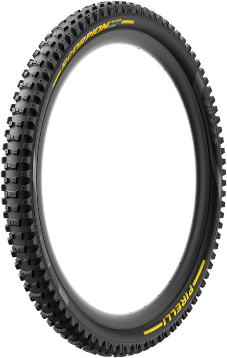 Pirelli Scorpion Race DH T Tire - 29 x 2.5, Clincher, Wire, Yellow Label Team Edition, DualWALL+, SmartEVO DH