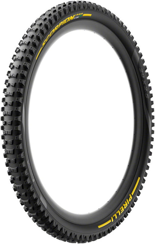 Pirelli Scorpion Race DH T Tire - 29 x 2.5, Clincher, Wire, Yellow Label Team Edition, DualWALL+, SmartEVO DH