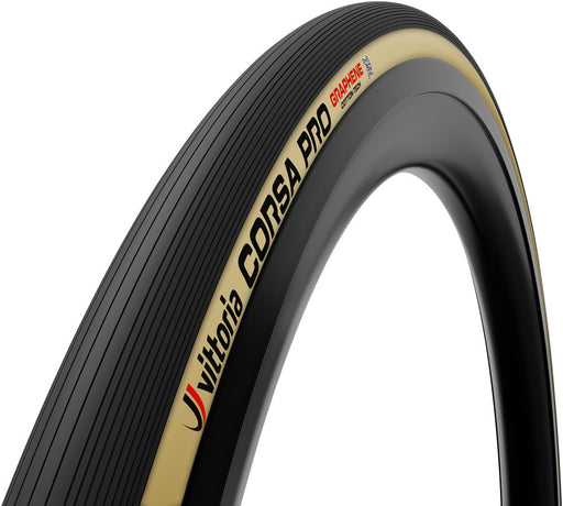 Vittoria Corsa Pro Tire - 700 x 23, Tubular, Folding, Black/Para, G2.0