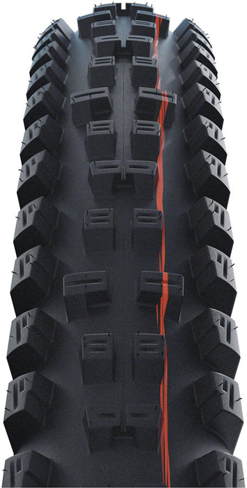 Schwalbe Tacky Chan Tire - 29 x 2.40, Tubeless, Folding, Black, Evolution Line, Super Ground, Addix Ultra Soft, E-50