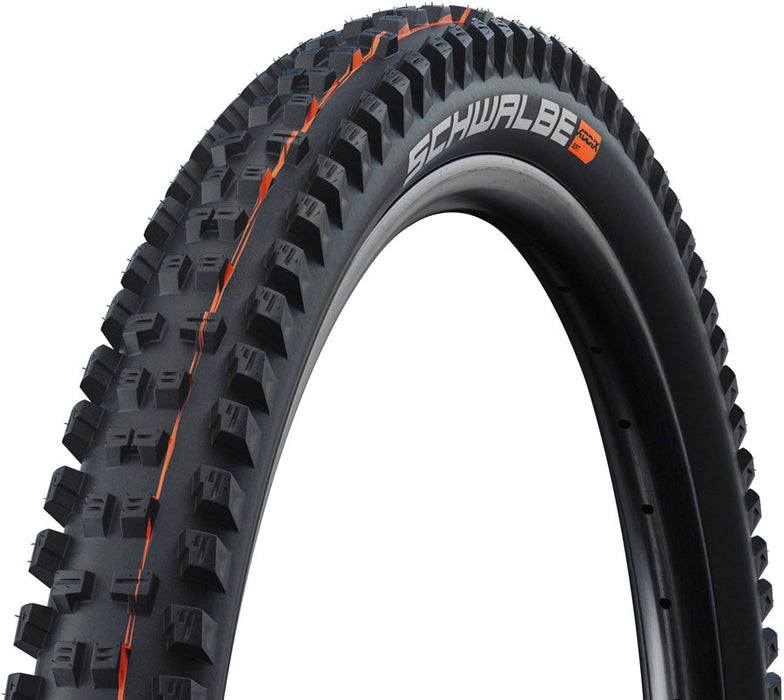 Schwalbe Tacky Chan Tire - 29 x 2.40, Tubeless, Folding, Black, Evolution Line, Super Trail, Addix Ultra Soft, E-50