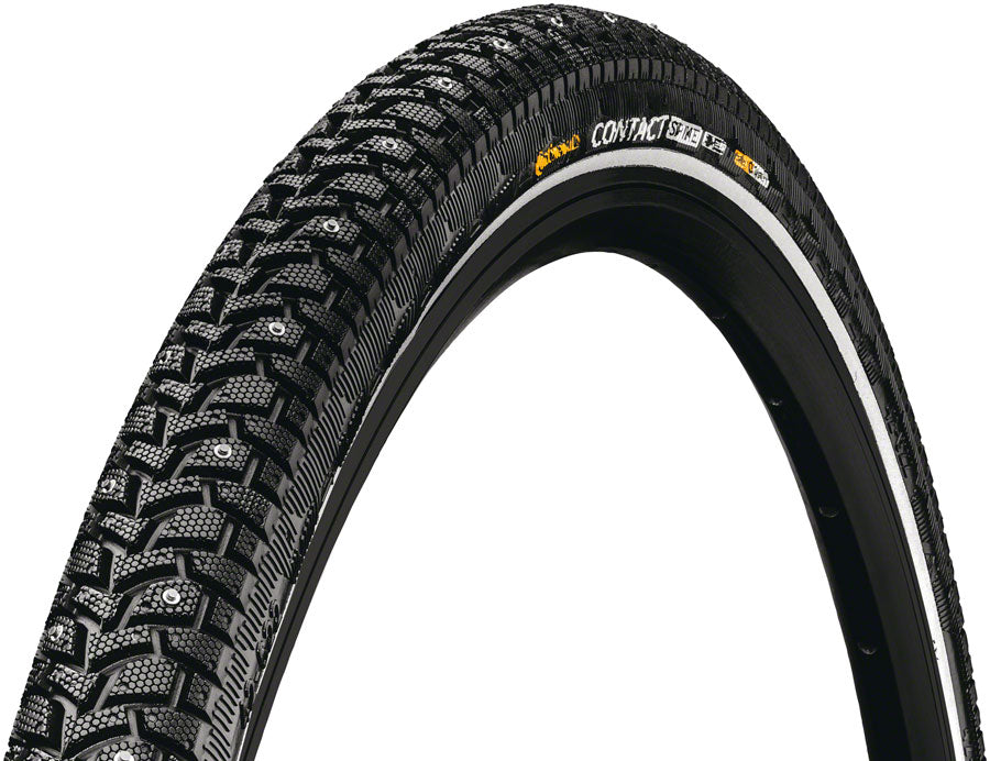 Continental Contact Spike Tire - 700 x 35, Clincher, Wire, Black/Reflex, 120 Studs, SafetySystem Breaker, E25