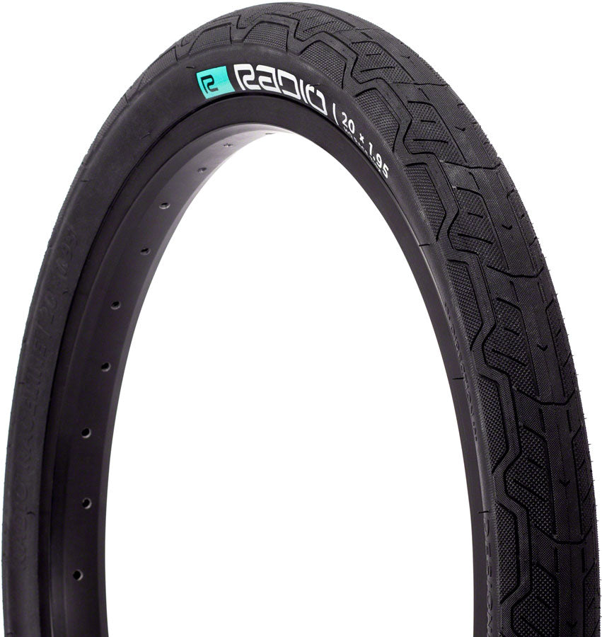 Radio Raceline Oxygen Tire - 20 x 1.95, Clincher, Folding, Black, 120 TPI