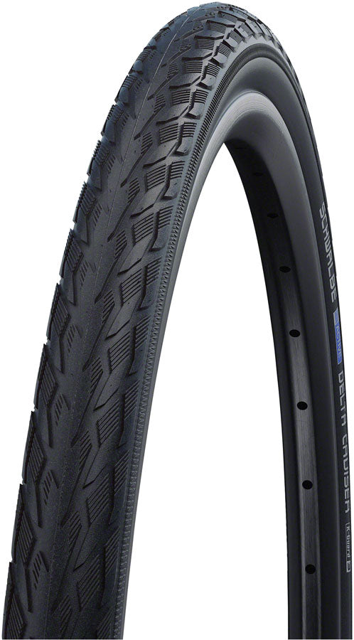 Schwalbe Delta Cruiser Plus Tire - 700 x 32, Clincher, Wire, Black/Reflective, PunctureGuard, SBC, E-25