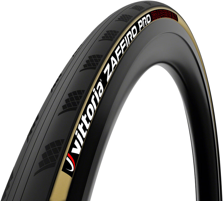 Vittoria Zaffiro Pro V Tire - 700 x 25, Clincher , Folding , Black/Tan, 1C, G2.0