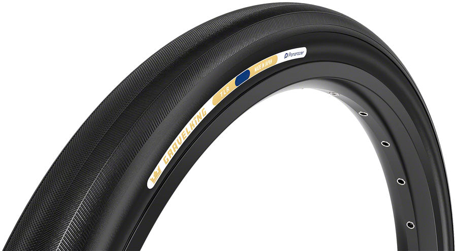 Panaracer GravelKing Slick Tire - 650b x 42 / 27.5 x 1.75, Tubeless, Folding, Black