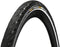 Continental Contact Plus City Tire - 27.5 x 2.20, Clincher, Wire, Black/Reflex, SafetyPlus Breaker, E50